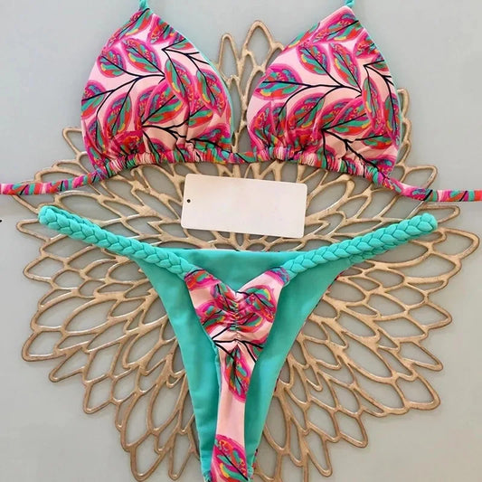SET bikini TRENZADO