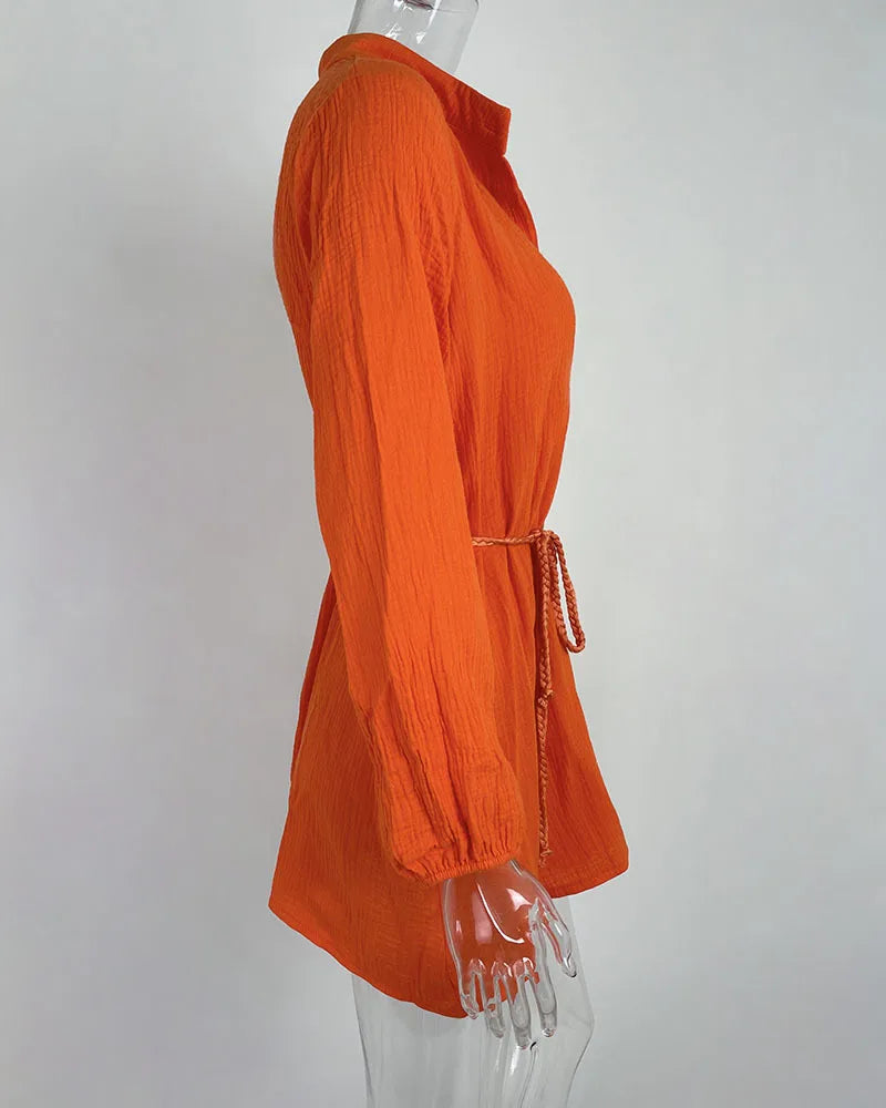 Vestido COQUETTE NARANJA