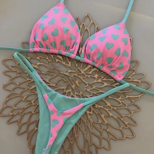 SET bikini TRENZADO