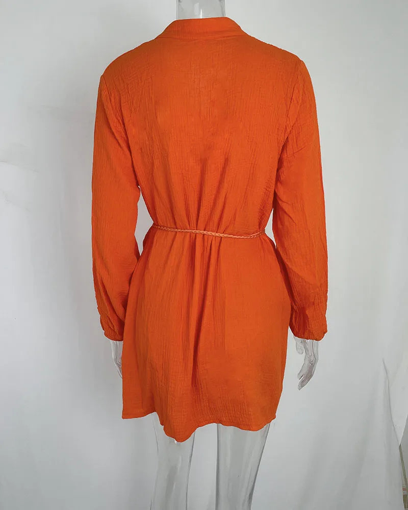 Vestido COQUETTE NARANJA